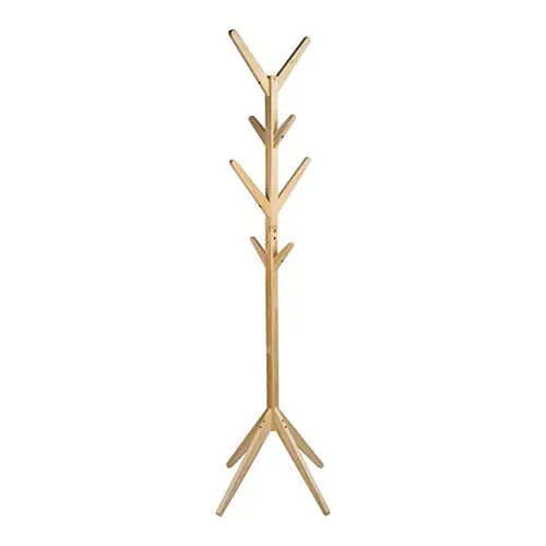 175cm Wooden Hat & Coat Stand