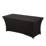 Spandex Stretch Lycra Table Cover Cloth 4ft / 6ft Hire