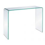 Tempered Glass Console Table Event Set Hire