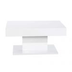 White Gloss Coffee Event Table Hire